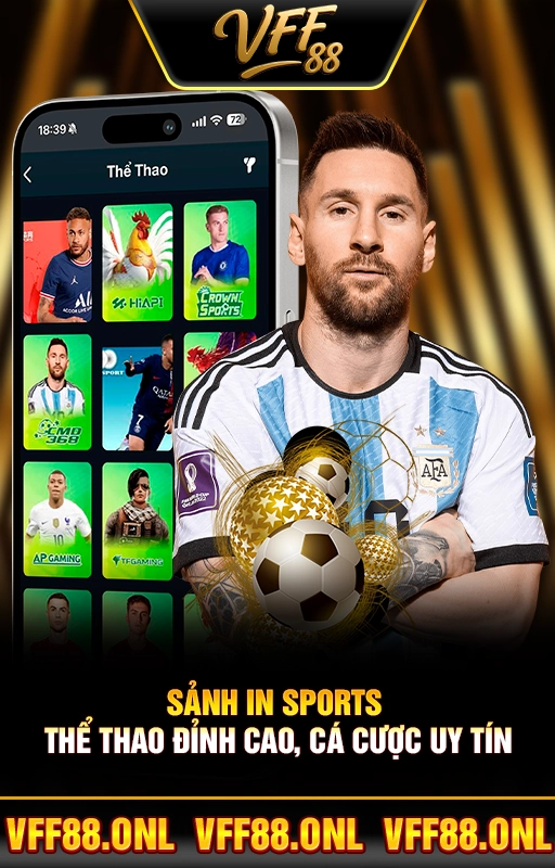 Sảnh IN Sports - Thể Thao Đỉnh Cao, Cá Cược Uy Tín