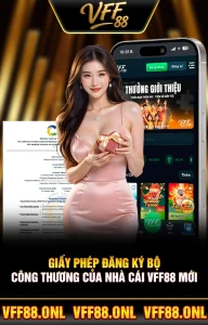 Giấy Phép Đăng Ký Bộ Công Thương Của Nhà Cái VFF88 Mới