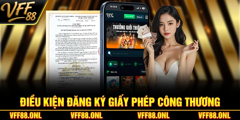 Điều kiện đăng ký giấy phép công thương