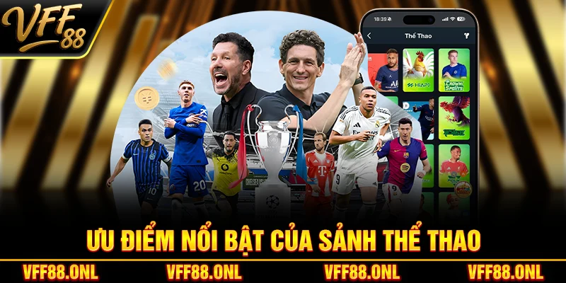 Ưu điểm nổi bật của sảnh thể thao